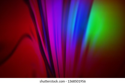 Dark Multicolor vector glossy abstract layout. Glitter abstract illustration with gradient design. Background for a cell phone.
