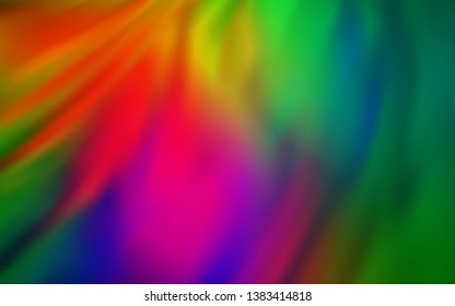 Dark Multicolor vector glossy abstract backdrop. A completely new colored illustration in blur style. Background for a cell phone.