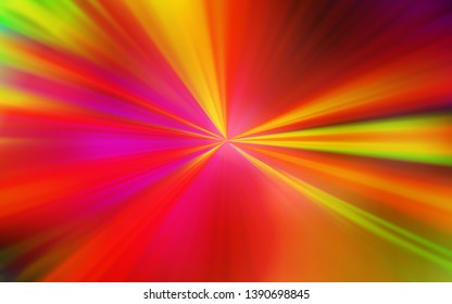 Dark Multicolor vector glossy abstract background. Shining colored illustration in smart style. New style design for your brand book.