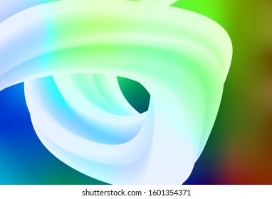 Dark Multicolor vector glossy abstract backdrop. Glitter abstract illustration with gradient design. Background for a cell phone.