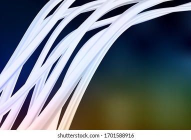 Dark Multicolor vector glossy abstract backdrop. A completely new colored illustration in blur style. Completely new design for your business.