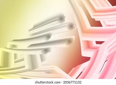 Dark Multicolor vector glossy abstract layout. Modern abstract illustration with gradient. Background for designs.
