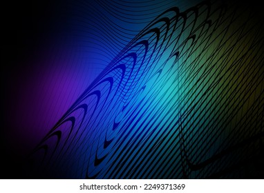 Dark Multicolor vector glossy abstract backdrop  New colored illustration in blur style and gradient  Background for designs 