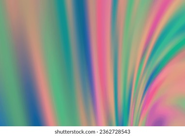 Dark Multicolor vector glossy abstract background. Creative illustration in halftone style with gradient. New style for your business design.