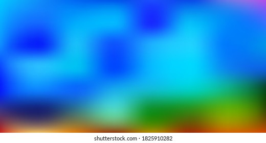 Dark multicolor vector gradient blur pattern. Blur colorful illustration in brand new style. Smart pattern for websites.