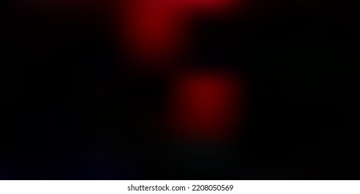 Dark multicolor vector gradient blur backdrop. Modern elegant blur illustration with gradient. Sample for your designs.
