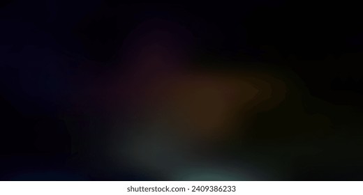 Dark multicolor vector gradient blur background. Colorful illustration with gradient in halftone style. Multipurpose app design.
