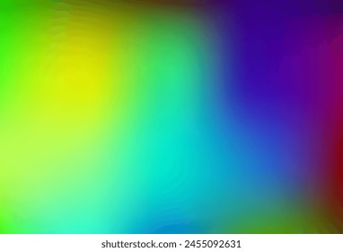 Dark multicolor vector gradient blur backdrop. Colorful gradient abstract illustration in blur style. Sample for your designs.