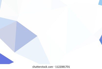 Dark Multicolor vector gradient triangles template. A completely new color illustration in a polygonal style. Textured pattern for your backgrounds.