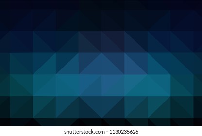Dark Multicolor vector gradient triangles texture. Creative geometric illustration in Origami style with gradient. Template for cell phone's backgrounds.