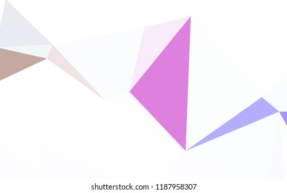 Dark Multicolor vector gradient triangles template. A sample with polygonal shapes. A completely new design for your leaflet.