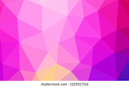 Dark Multicolor vector gradient triangles texture. Modern abstract illustration with triangles. Best triangular design for your business.