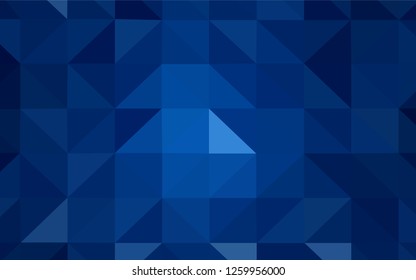 Dark Multicolor vector gradient triangles template. Creative geometric illustration in Origami style with gradient. Brand new style for your business design.
