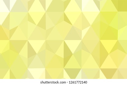 Dark Multicolor vector gradient triangles template. Elegant bright polygonal illustration with gradient. New template for your brand book.