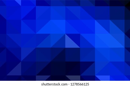 Dark Multicolor vector gradient triangles texture. Creative geometric illustration in Origami style with gradient. A new texture for your web site.