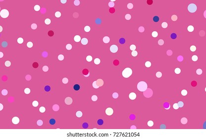 Dark Multicolor vector illustration which consist of circles. Dotted gradient design for your business. Creative geometric background in halftone style with colored spots.