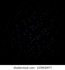 Dark Multicolor vector layout with bright stars. Decorative illustration with stars on abstract template. Pattern for websites, landing pages.