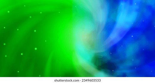 Dark Multicolor vector layout with bright stars. Blur decorative design in simple style with stars. Pattern for new year ad, booklets.