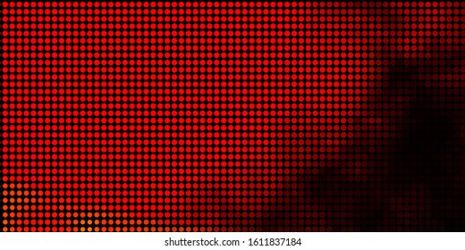 Dark Multicolor vector layout with circle shapes. Glitter abstract illustration with colorful drops. Pattern for wallpapers, curtains.