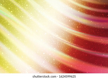 Dark Multicolor vector layout with cosmic stars. Modern abstract illustration with Big Dipper stars. Pattern for astrology websites.
