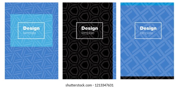 Dark Multicolor vector layout for Leaflets. Abstract booklet on colored background with gradient. Completely new template books.