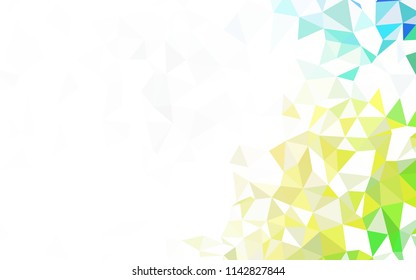 Dark Multicolor vector low poly cover. Polygonal abstract illustration with gradient. Textured pattern for your backgrounds.