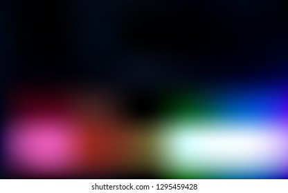 Dark Multicolor vector modern elegant layout. New colored illustration in blur style with gradient. Blurred design for your web site.