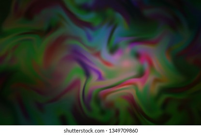 Dark Multicolor vector modern elegant layout. New colored illustration in blur style with gradient. New way of your design.