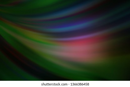 Dark Multicolor vector modern elegant layout. Glitter abstract illustration with gradient design. Blurred design for your web site.