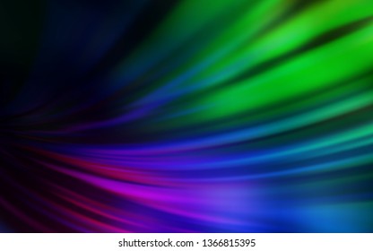 Dark Multicolor vector modern elegant backdrop. Modern abstract illustration with gradient. Elegant background for a brand book.