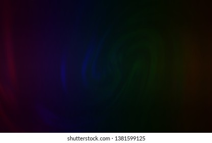 Dark Multicolor vector modern elegant background. A completely new colored illustration in blur style. New way of your design.