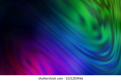 Dark Multicolor vector modern elegant backdrop. Colorful illustration in abstract style with gradient. Background for designs.