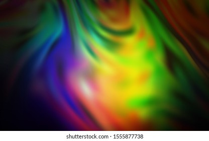 Dark Multicolor vector modern elegant layout. Shining colored illustration in smart style. New style design for your brand book.