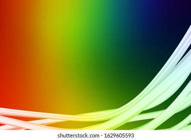 Dark Multicolor vector modern elegant layout. Colorful illustration in abstract style with gradient. Background for a cell phone.