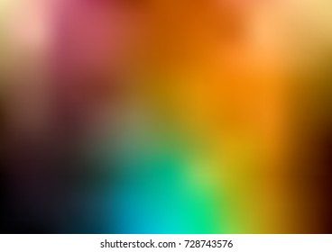 Dark Multicolor vector modern elegant template. Colorful illustration in abstract style with gradient. A new texture for your design.
