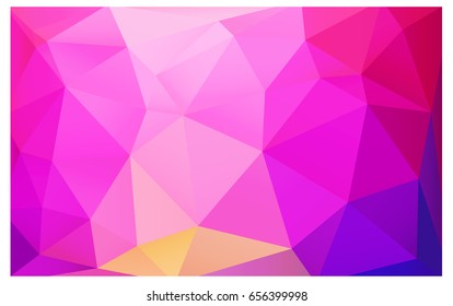 Dark Multicolor vector modern geometrical abstract background. Texture, new background. Geometric background in Origami style with gradient. 