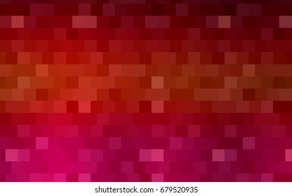 Dark Multicolor vector modern geometrical background. Abstract template. Geometric pattern in square style with gradient.