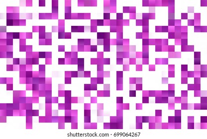 Dark Multicolor vector modern geometrical background. Abstract template. Geometric pattern in square style with gradient.