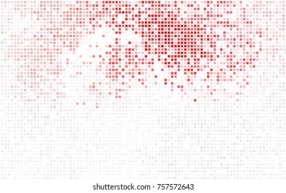 Dark Multicolor vector modern geometrical background. Abstract template. Geometric pattern in square style with gradient.