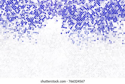 Dark Multicolor vector modern geometrical background. Abstract template. Geometric pattern in square style with gradient.