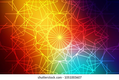 Dark Multicolor vector natural elegant background. Modern geometrical abstract illustration with doodles drawn by child. Hand painted design for web, wrapping, wallpaper.