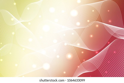 Dark Multicolor vector pattern with christmas ribbons. Beautiful colored illustration with ribbon in celebration style. The pattern can be used for birthday gifts, congratulations.