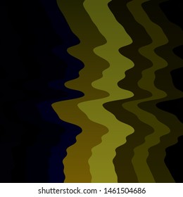 Dark Multicolor vector pattern with curves. Colorful abstract illustration with gradient curves. Best design for your posters, banners.