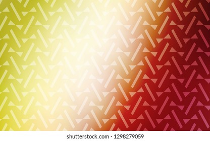 Dark Multicolor vector pattern with polygonal style. Glitter abstract illustration with triangular shapes. Pattern for commercials.