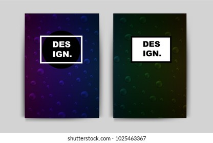 Dark Multicolor vector pattern for posters. Web interface on abstract background with colorful gradient. Pattern can be used as a template for calendars.
