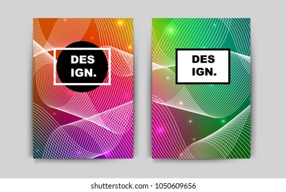 Dark Multicolor vector pattern for posters. Abstract booklet on colored background with gradient. Pattern for ads, leaflets, labels of your business.