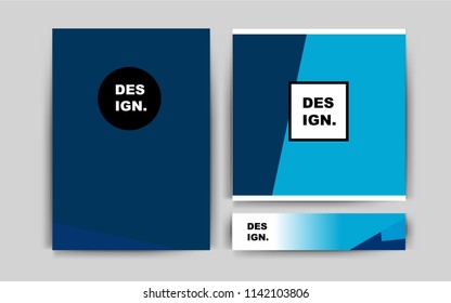 Dark Multicolor vector pattern for posters. Abstract booklet on colored background with gradient. Beautiful design for cover of notepads.