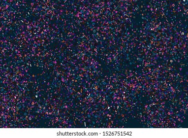 Dark Multicolor vector pattern with random forms. Simple colorful illustration with abstract gradient shapes. Background for a cell phone.