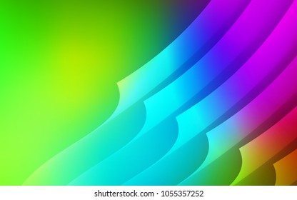 Dark Multicolor vector pattern with sharp lines. Blurred decorative design in simple style with lines. Best design for your ad, poster, banner.