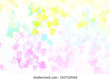 Dark Multicolor vector pattern with sharp lines. Modern geometrical abstract illustration with Lines. Smart design for your business advert.